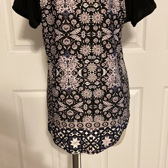 NWOT PerSeption Concept Patterned Top L - Picture 8 of 14